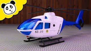 Dickie Toys  Der NEUE Polizei Hubschrauber  Spielzeug auspacken amp spielen  Pandido TV [upl. by Griff]