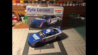 Salvinos JR Kyle Larson 2022 Chevy Camaro ZL1 Kit Review [upl. by Latta]