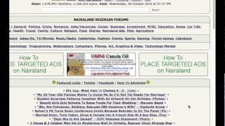 How To Join Nairaland Nigerian Forum [upl. by Jed360]