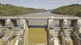 Warragamba Dam spilling  March 2021 [upl. by Eniale]