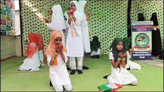 Hindustan Hamara hpresented by students alfalahenglishconventmotala INDEPENDENCE DAY ceremony [upl. by Aracat]