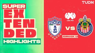 SUPER EXTENDED HIGHLIGHTS  Pachuca Vs Chivas  Liga Mx Apertura 2024  Jornada 12  TUDN [upl. by Riha]