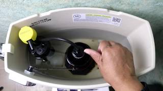 How to fix a running toilet Fluidmaster Quick Fix Do not replace the entire valve [upl. by Streetman165]