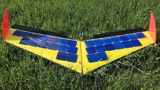 Record SOLAR flight 6 hours  200km RC Plane  FPV  Drone  Aircraft [upl. by Garbe260]