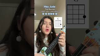 🩵 Learn Hey Jude by The Beatles 🩵 ukulele flightukulele [upl. by Virgel374]