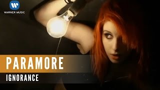 Paramore  Ignorance Official Music Video [upl. by Nadabus921]