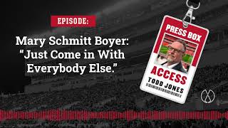 Mary Schmitt Boyer helped pave the way for other women in sports journalism AUDIO [upl. by Liva]