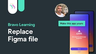 Bravo Learning Replace Figma file [upl. by Bonnice]