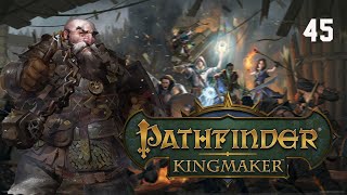 Lets Play Pathfinder Kingmaker  Hard Mode Session 45  quotAgainst Adamantine Golemsquot [upl. by Kapor]