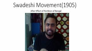 123  Swadeshi Movement and Morley Minto Reforms [upl. by Irving]