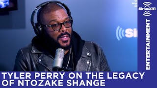 Tyler Perry on Bringing Ntozake Shanges For Colored Girls to Film [upl. by Faunie]