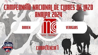 🏇DARIÉN🆚VERAGUAS  CAMPEONATO NACIONAL DE CLUBES DE LAZO ANALPA 2024 DOLEGA CHIRIQUÍ [upl. by Tommy]