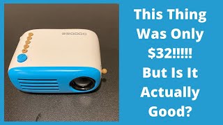 Is The Cheapest Projector On Amazon Any Good  Budget Projector Setup Review 2021 [upl. by Ert]