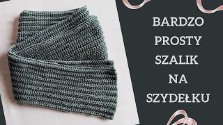 Bardzo prosty szalik na szydełku [upl. by Cyrilla]