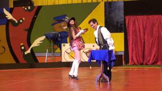 Moscow Illusion Circus 2010 No7  Illusion Part4  Tuychi Khan Maria [upl. by Yemar628]