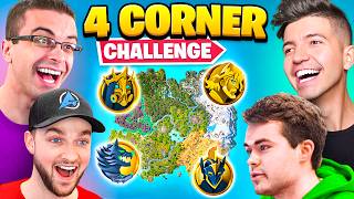 The MYTHIC 4 Corner Challenge in Fortnite [upl. by Kos]