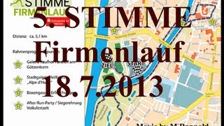 5 Stimme Firmenlauf Heilbronn 2013 [upl. by Gonagle]