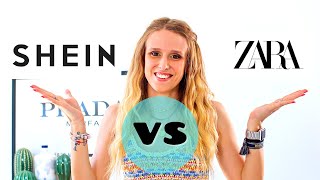 SHEIN vs ZARA haul VENDONO GLI STESSI CAPI 4  GIUXOXO [upl. by Nnaid417]