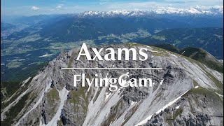 Webcam Stubaier Alpen  Drohnenflug über Axamer Lizum [upl. by Johnson149]