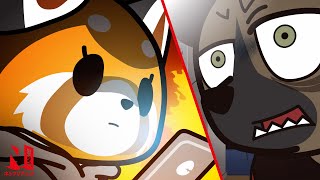 Is Haida Cheating  Aggretsuko Season 5  Netflix Anime [upl. by Rola]