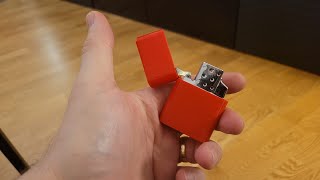 3d Printing a Zippo Case for my torch  Zippo  Ender 6 [upl. by Dane75]