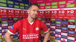 De Jong quotVoor de rust had het al 3 of 40 moeten staanquot  PSV 20 Heracles Almelo  psvher [upl. by Akimehs332]