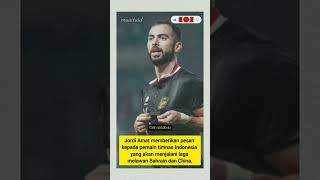 Jordi Amat kirim Pesan ke Timnas Indonesia [upl. by Eisenhart]