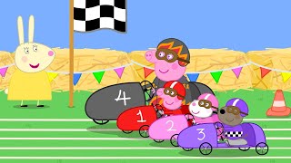 Peppa Pig Français Episodes Complets  Allonsy pour le karting   Les histoires de Peppa Pig [upl. by Iknarf]