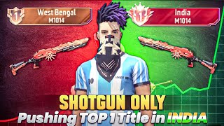 Pushing Top 1 in Shotgun M1014  Free Fire Solo Rank Pushing with Tips and Tricks  Ep10 [upl. by Nilats]