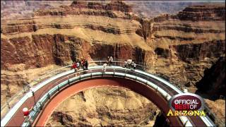 Grand Canyon Skywalk  Best Grand Canyon View in Arizona [upl. by Zevahc]