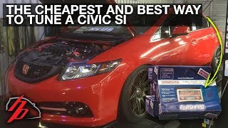 The Cheapest And Best Way To Tune Your 06 Honda Civic Si [upl. by Nailluj]