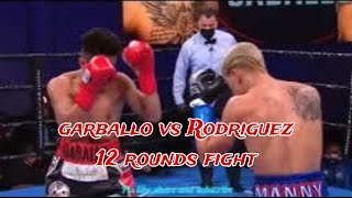 Gaballo vs Rodriguez boxing fight highlights [upl. by Arednaxela185]