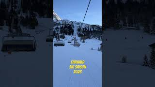 2023 Ski Saison Ehrwald shortvideo shorts skiing [upl. by Eimmac]