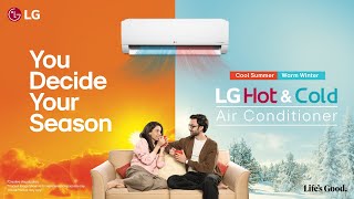 LG Hot amp Cold Air Conditioner  All Season Comfort  LG India [upl. by Viole964]