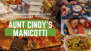 Manicotti Aunt Cindy Style [upl. by Assir774]