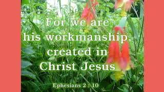 Ephesians 210 For we are his workmanshipKJV singalong w lyric Eb [upl. by Yate221]