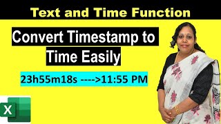 Convert Timestamp to time easily [upl. by Noah]