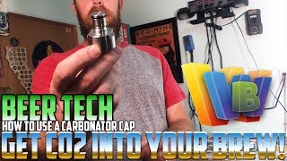 HOW TO USE A CARBONATOR CAP  HOMEBREW TIPS AND TRICKS [upl. by Nahbois]