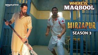 Mirzapur 3  Where is Maqbool   Hidden Scenes Of Mirzapur season 3  Ali Fazal Pankaj Tripathi [upl. by Viveca]