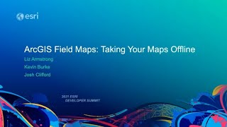 ArcGIS Field Maps Taking Your Maps Offline [upl. by Gough]