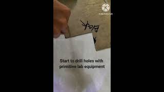 Making micropipette tips rack with acrylic sheet part1 shorts science [upl. by Naylor648]