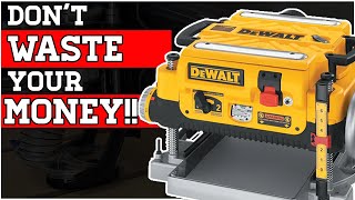 Dewalt Thickness Planer An UNSPONSORED Woodworking Tool Review [upl. by Longmire483]