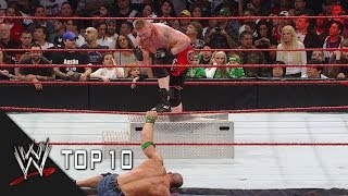 Extreme Rules Most Extreme Moments  WWE Top 10 [upl. by Oileve]