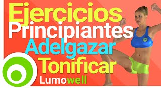 Ejercicios para Principiantes Rutina para Adelgazar y Tonificar en Casa  30 Minutos [upl. by Sorac]