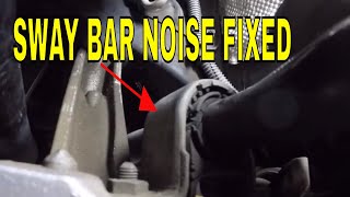 How to fix the sway bar crunch noise on a Volkswagen MK6 GTI [upl. by Tolmann]