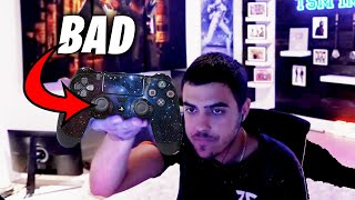 why TSM ImperialHal cant play Apex Legends with PS4 controller [upl. by Thorpe]