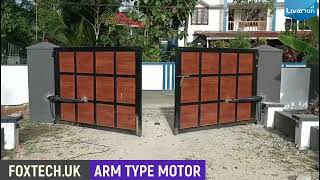 Automated Swing Gate For Home  Kerala  Gate Automation I Automatic Gate [upl. by Doreen335]