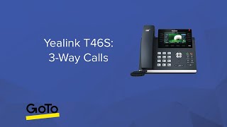 Yealink T46S 3Way Call [upl. by Lj]