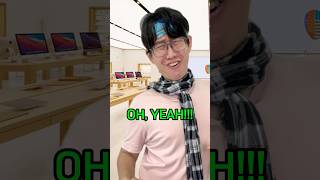 Sub to hubertceo When Richie bumped into McBully at an Apple Store… shorts [upl. by Younglove]