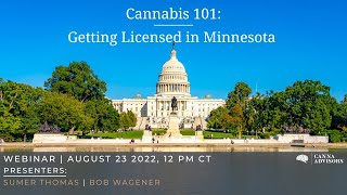 Cannabis Business Primer Getting Licensed in Minnesota [upl. by Joiner]